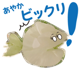 Ayaka Sticker only for flowers photos sticker #14725369