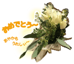 Ayaka Sticker only for flowers photos sticker #14725373