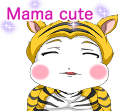 Lovely Loose Fuw Baby Vampire English sticker #14725376