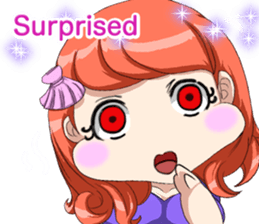 Lovely Loose Fuw Baby Vampire English sticker #14725385