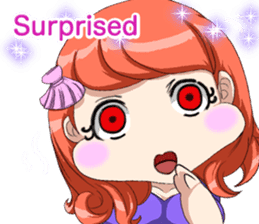 Lovely Loose Fuw Baby Vampire English sticker #14725385