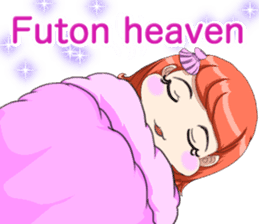 Lovely Loose Fuw Baby Vampire English sticker #14725389