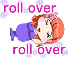 Lovely Loose Fuw Baby Vampire English sticker #14725409