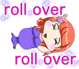 Lovely Loose Fuw Baby Vampire English sticker #14725409