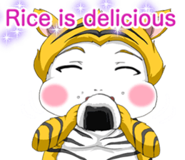 Lovely Loose Fuw Baby Vampire English sticker #14725412