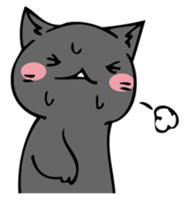 Mochimochi Russian blue sticker #14725467