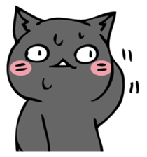 Mochimochi Russian blue sticker #14725470