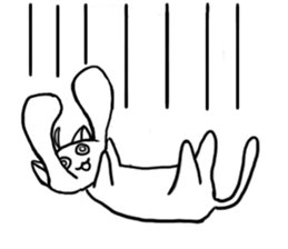 Also Chitto cat sticker #14725912