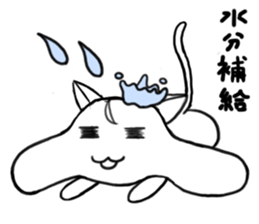 Also Chitto cat sticker #14725947