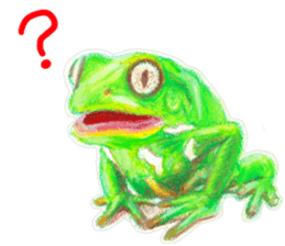frogs!!! sticker #14726070
