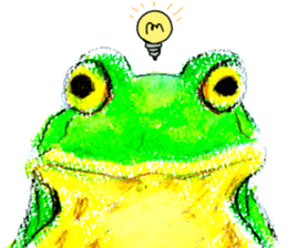 frogs!!! sticker #14726077
