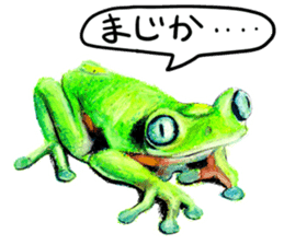 frogs!!! sticker #14726084