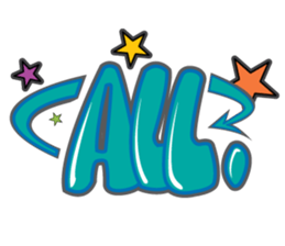 Graffiti Say sticker #14726118