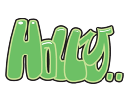 Graffiti Say sticker #14726132