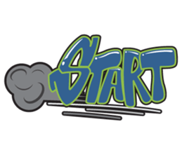 Graffiti Say sticker #14726147