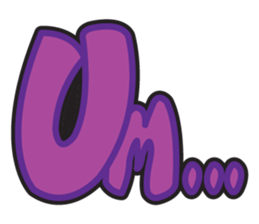 Graffiti Say sticker #14726152