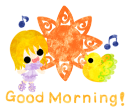 Little people -Mysterious little birds- sticker #14726272