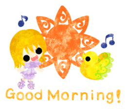 Little people -Mysterious little birds- sticker #14726272