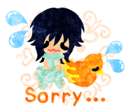 Little people -Mysterious little birds- sticker #14726278