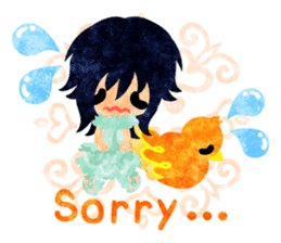 Little people -Mysterious little birds- sticker #14726278