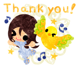 Little people -Mysterious little birds- sticker #14726279