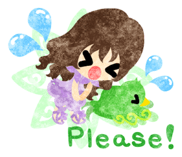 Little people -Mysterious little birds- sticker #14726280