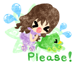 Little people -Mysterious little birds- sticker #14726280