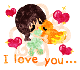 Little people -Mysterious little birds- sticker #14726285