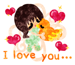 Little people -Mysterious little birds- sticker #14726285