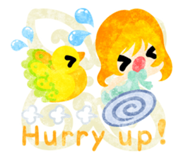 Little people -Mysterious little birds- sticker #14726286