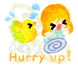 Little people -Mysterious little birds- sticker #14726286