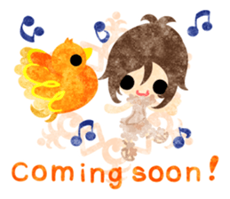 Little people -Mysterious little birds- sticker #14726299