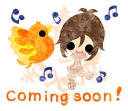 Little people -Mysterious little birds- sticker #14726299