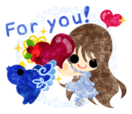 Little people -Mysterious little birds- sticker #14726303