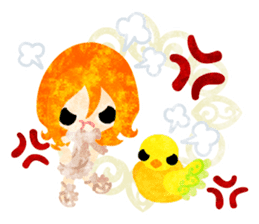 Little people -Mysterious little birds- sticker #14726307