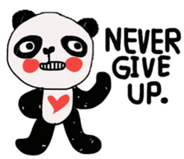 Panda lover in February(Valentine's day) sticker #14726343
