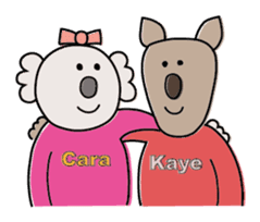 Cara & Kaye sticker #14726652