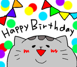 cat sticker tama5 sticker #14727214