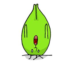 MIDORI NO IKIMONO 2 sticker #14727428