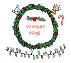 Winter Days with Merrylove sticker #14727574