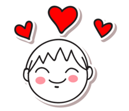 Panna Panna, Optimistic and Happy kid. sticker #14727639