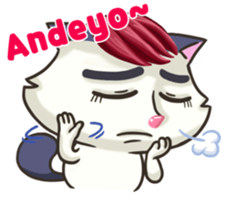 K-Pop Kitty Cat sticker #14727864