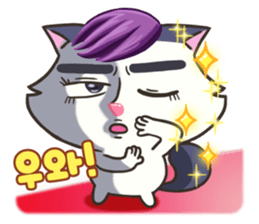 K-Pop Kitty Cat sticker #14727877