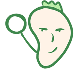 Hey! Radish! sticker #14728136