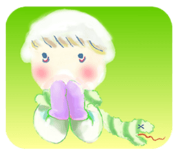 Dreaming poppo sticker #14728510