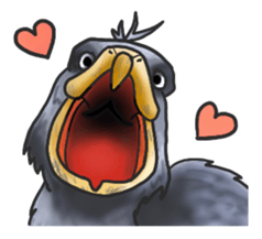 The charming balaeniceps sticker #14728583