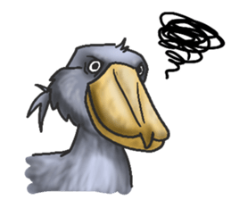 The charming balaeniceps sticker #14728586