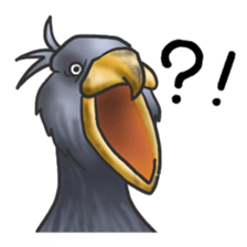 The charming balaeniceps sticker #14728602