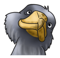 The charming balaeniceps sticker #14728609