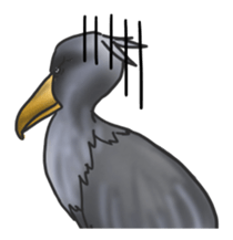 The charming balaeniceps sticker #14728618